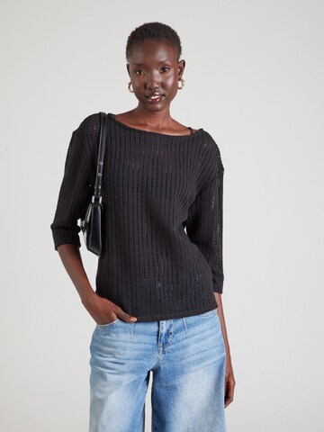 Maglietta di s.Oliver in nero: frontale