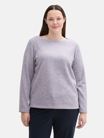 Tom Tailor Women + Sweater in Purple: front
