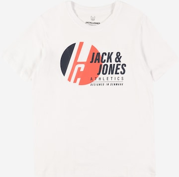 Jack & Jones Junior Shirt 'SPRING' in White: front