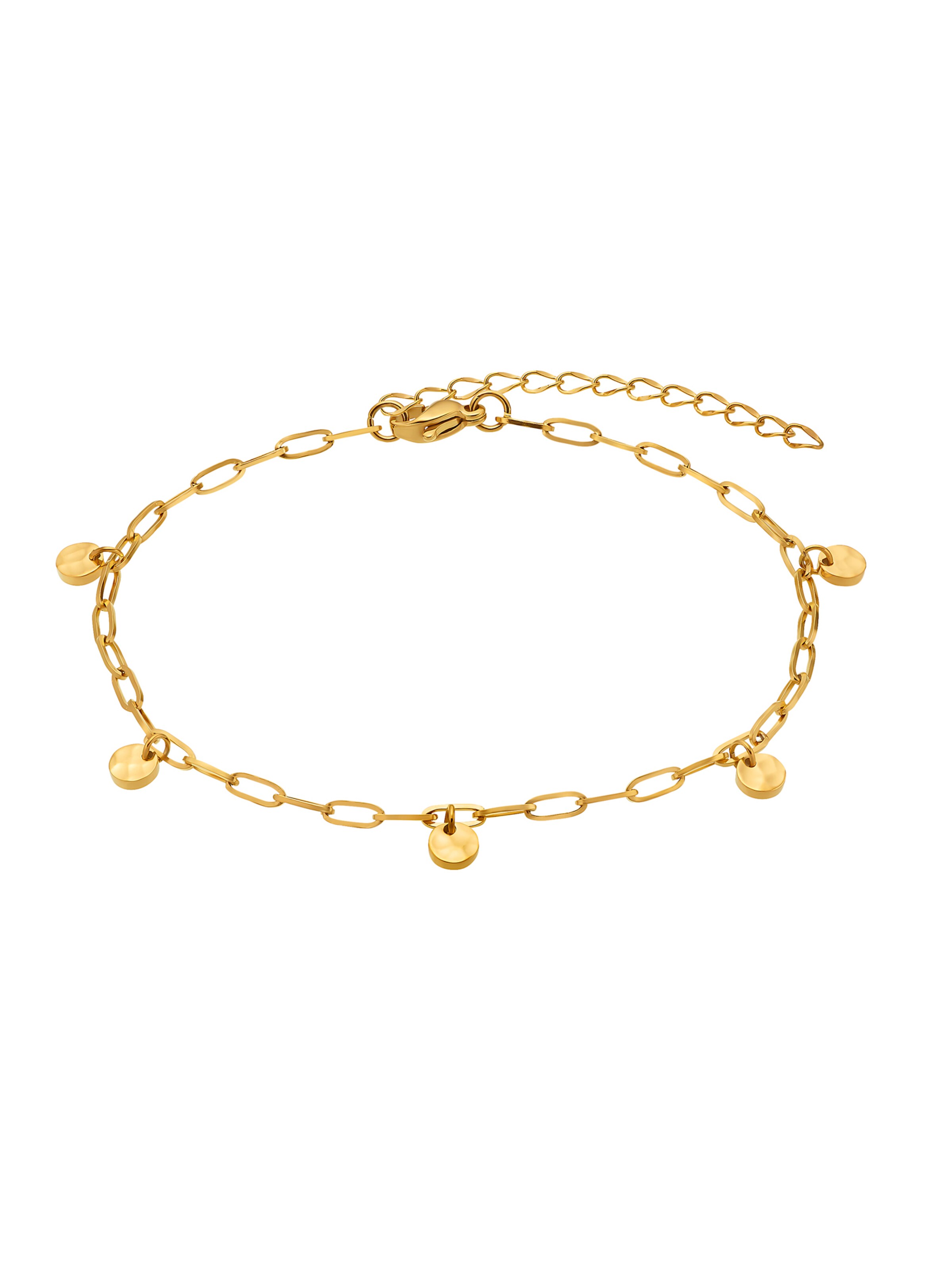 Heideman Fußkette 'Callie' in Gold: Vorderseite