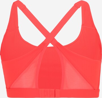 ADIDAS PERFORMANCE Bustier Sport bh 'Ultimate' in Rood