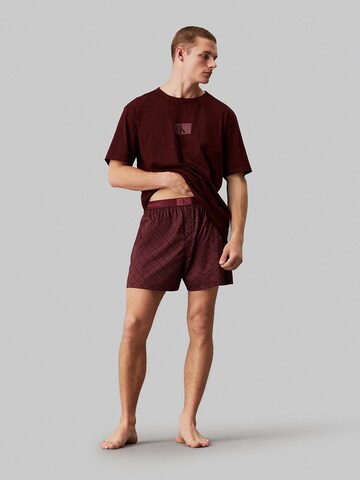 Calvin Klein Underwear Pyjamas kort i brun: forside