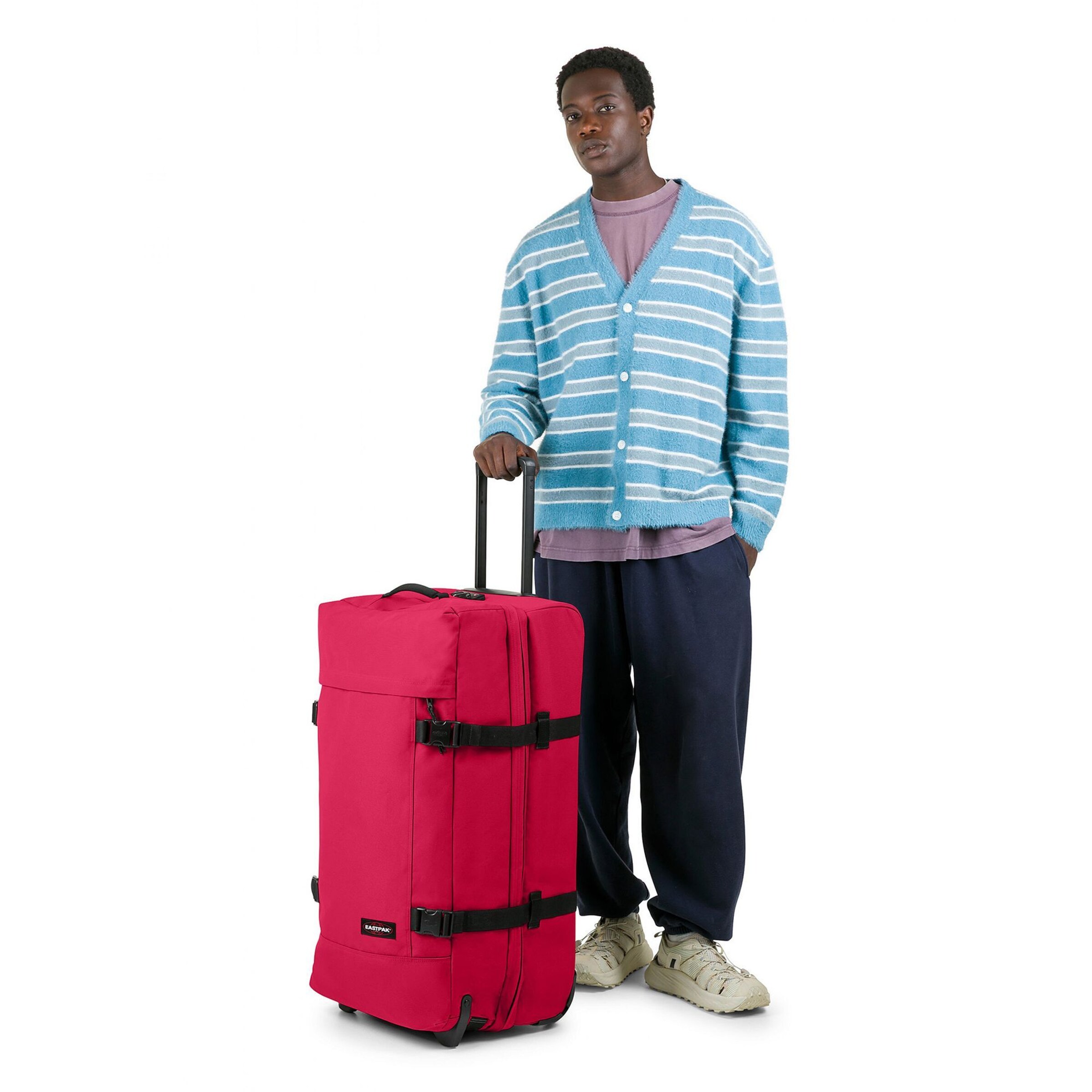 Valisette 'Tranverz' EASTPAK en rose : devant