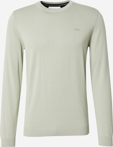 Pull-over s.Oliver en vert : devant