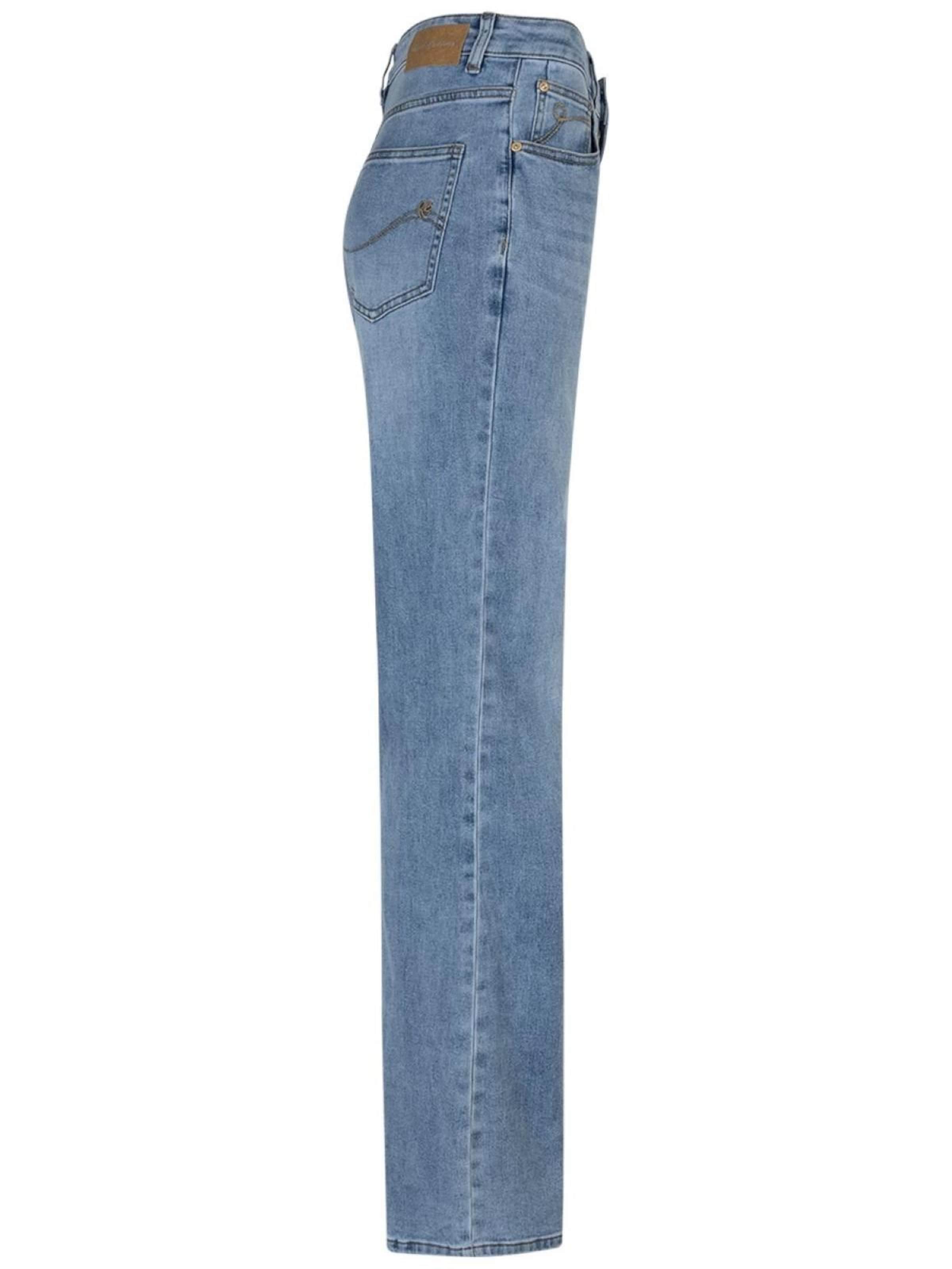 Red Button Regular Jeans 'RB Brielle light stone L33' in Blauw