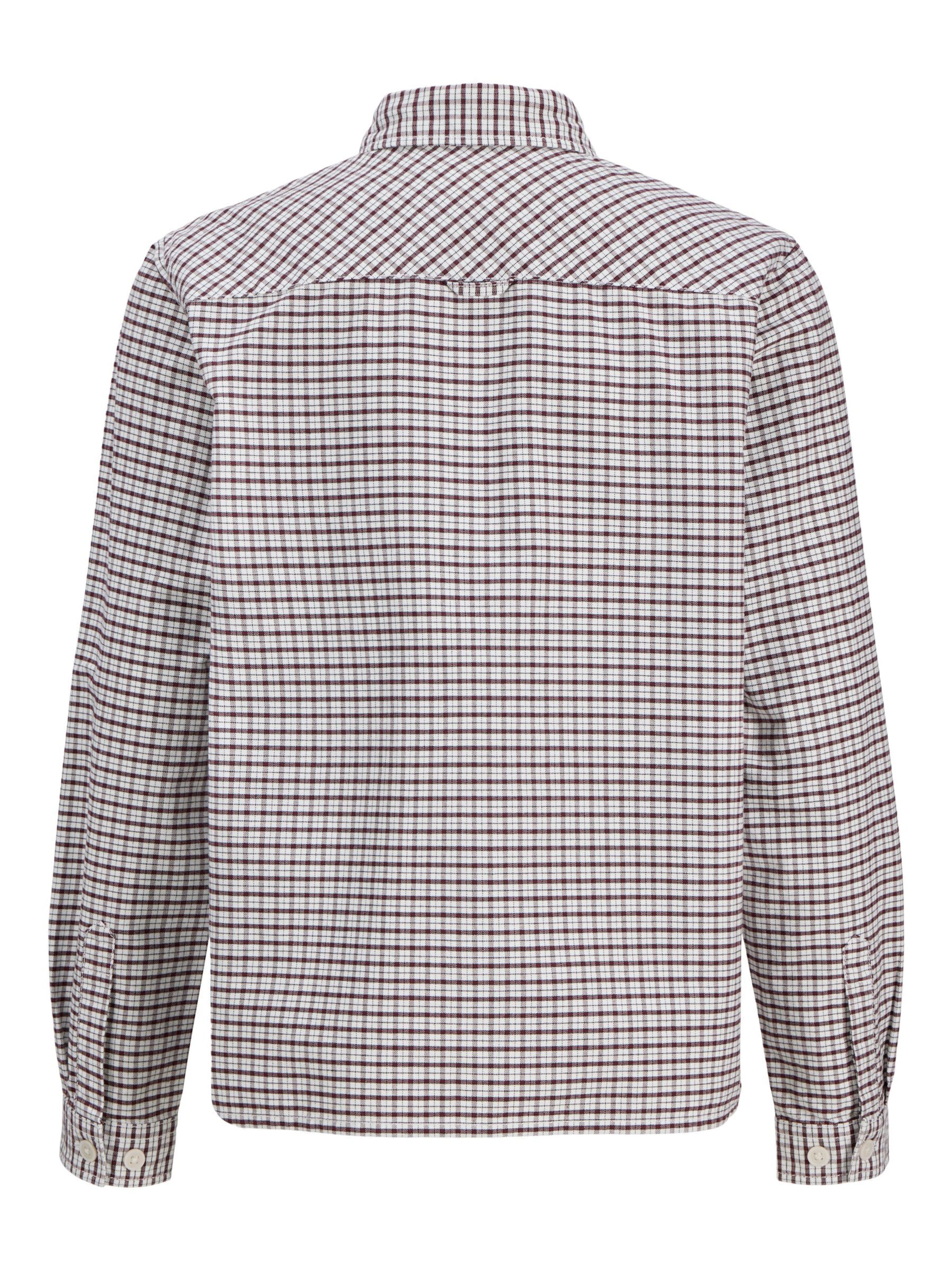 Jack & Jones Junior Regular Fit Skjorte 'JORFREDERIKSBERG' i brun
