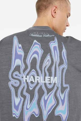 Harlem Soul JO-HN T-Shirt Oversized printed in Grau