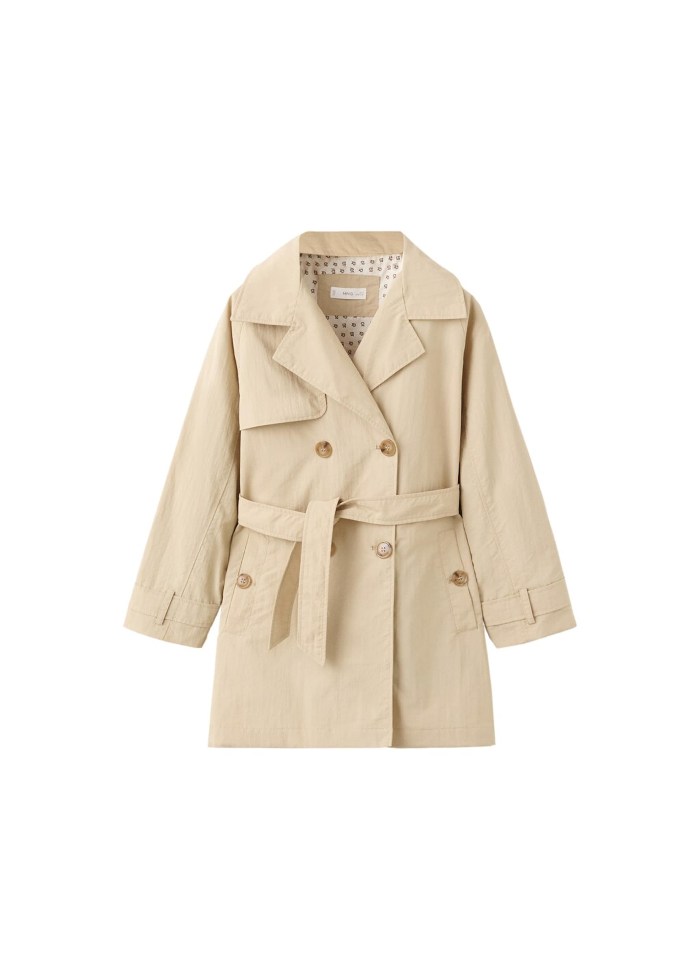 MANGO KIDS Coat 'Ruth' in Beige: front