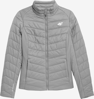 4F Outdoorjacke in Grau: predná strana