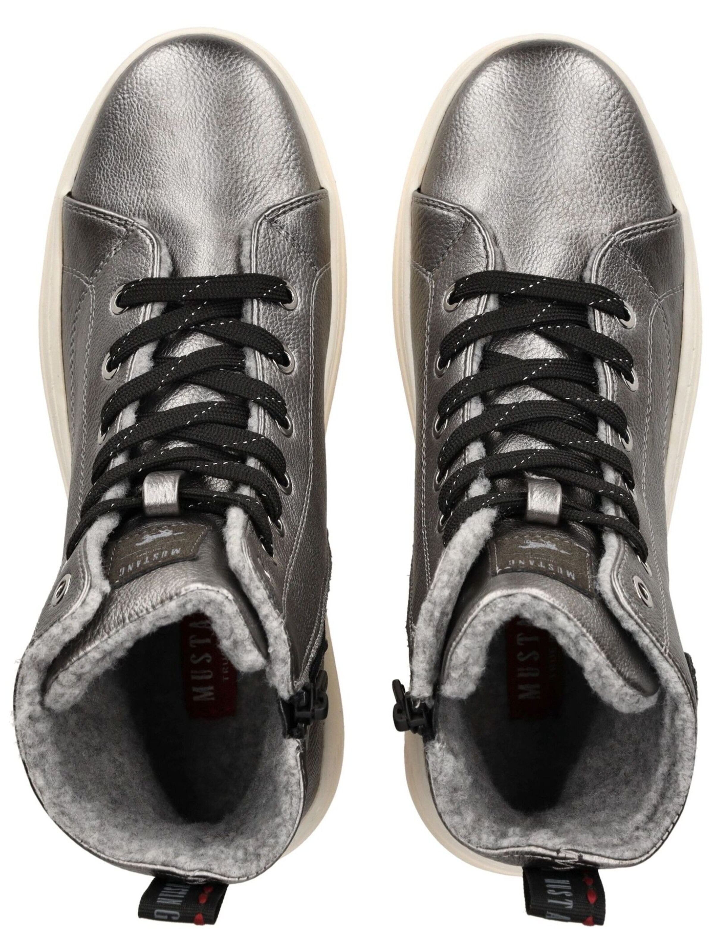 MUSTANG Sneaker in Silber
