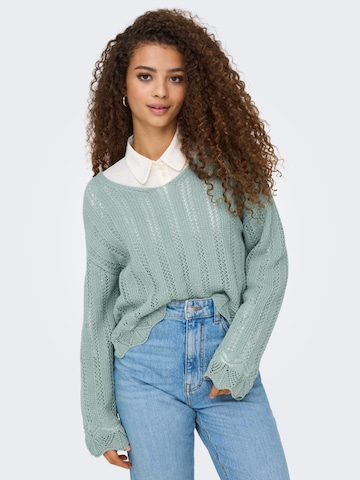 Pullover 'ONLELBA' di ONLY in verde: frontale