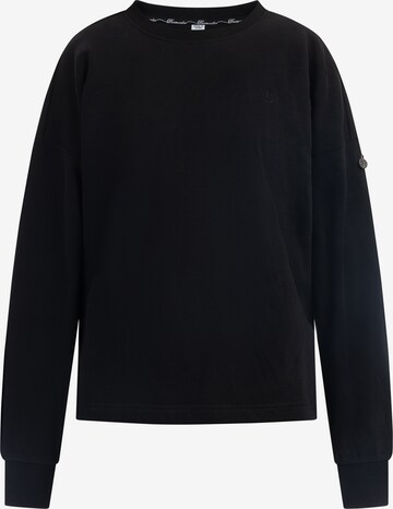 Sweat-shirt 'Idem' DreiMaster Vintage en noir : devant