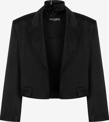 NOCTURNE Blazer in Black: front