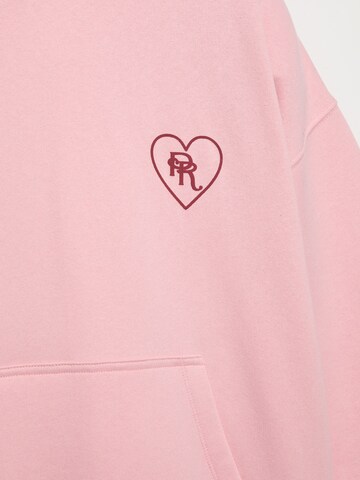 Pull&Bear Sweatshirt 'PACIFIC' i rosa