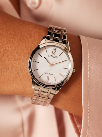 CITIZEN Analoog horloge 'Statement' in Zilver