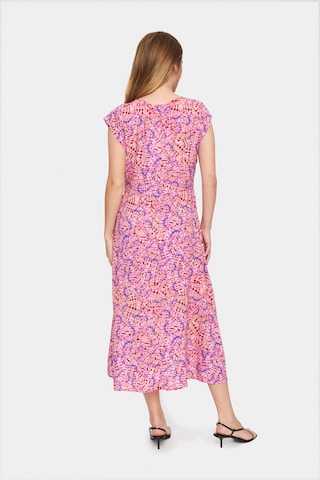 SAINT TROPEZ Sommerkjole 'Gisla' i pink