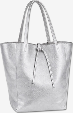 COLLEZIONE ALESSANDRO Shoulder Bag 'EasyGo' in Silver: front