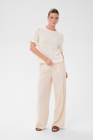 Kaffe - Jersey 'Lindsay' en blanco