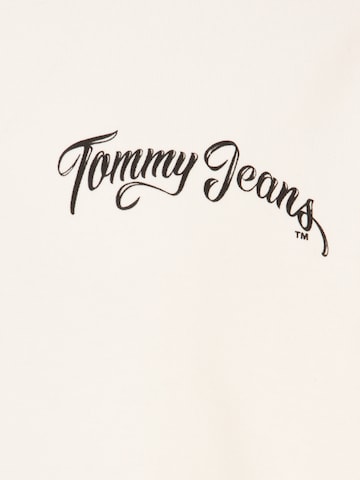 Tommy Jeans Plus Collegepaita värissä valkoinen