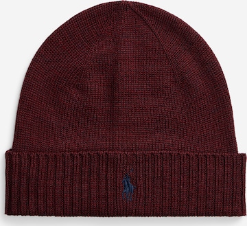 Polo Ralph Lauren Muts in Rood: voorkant