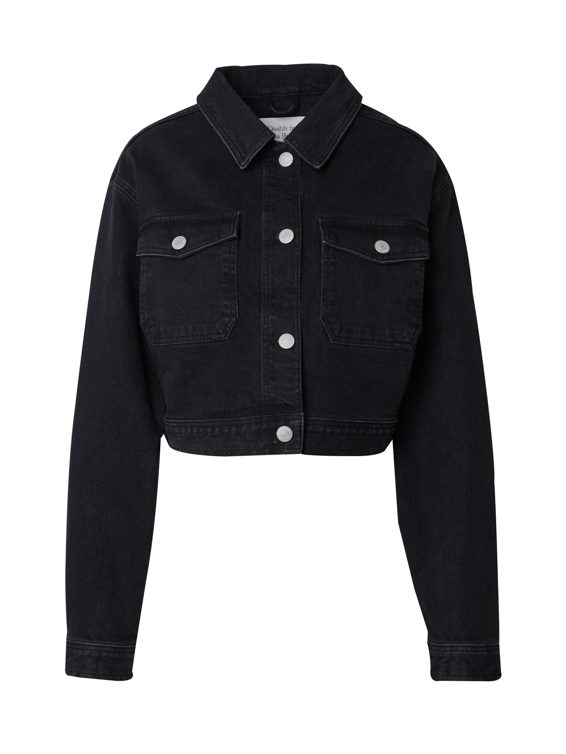 Daahls by Emma Roberts exclusively for ABOUT YOU - Casaco meia-estação 'Hanna' em preto: frente