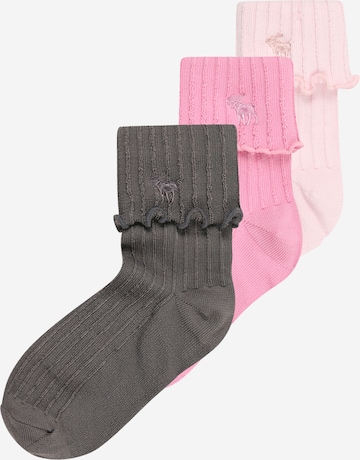 pilka Abercrombie & Fitch Kojinės: priekis