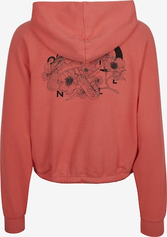 O'NEILL Zip-Up Hoodie 'Sunrise' in Red