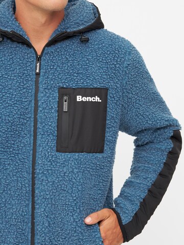 BENCH Fleece jas 'BRECON' in Blauw