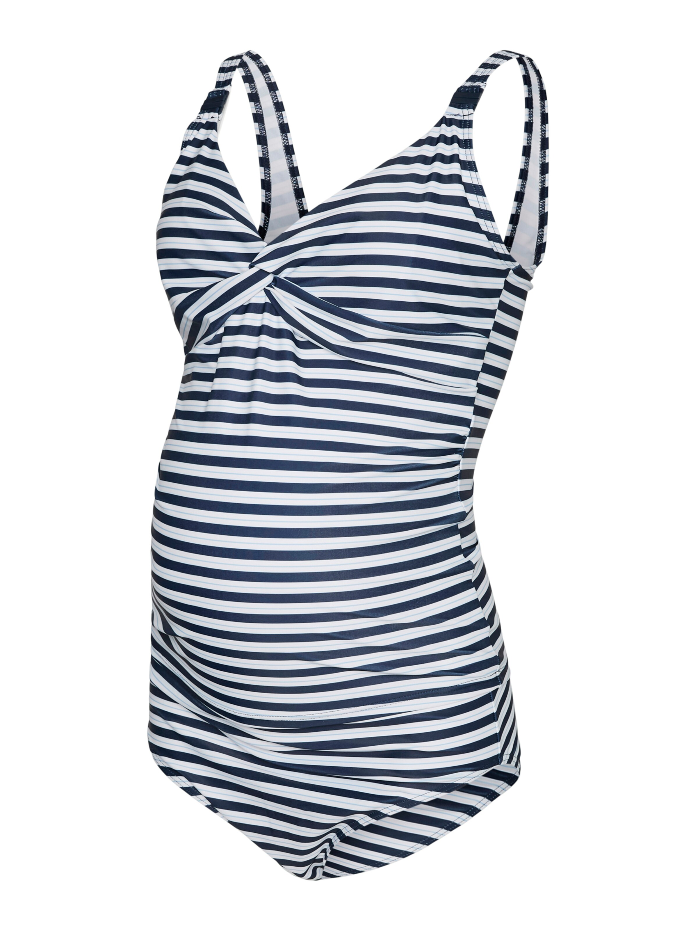 MAMALICIOUS Tankini 'MLLOUISA' in Blauw: voorkant