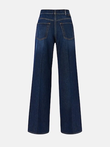 PINKO Wide leg Jeans 'PINKO WANDA WIDE LEG BLUE DENIM MEDIUM WASH PANTALONE' in Blue