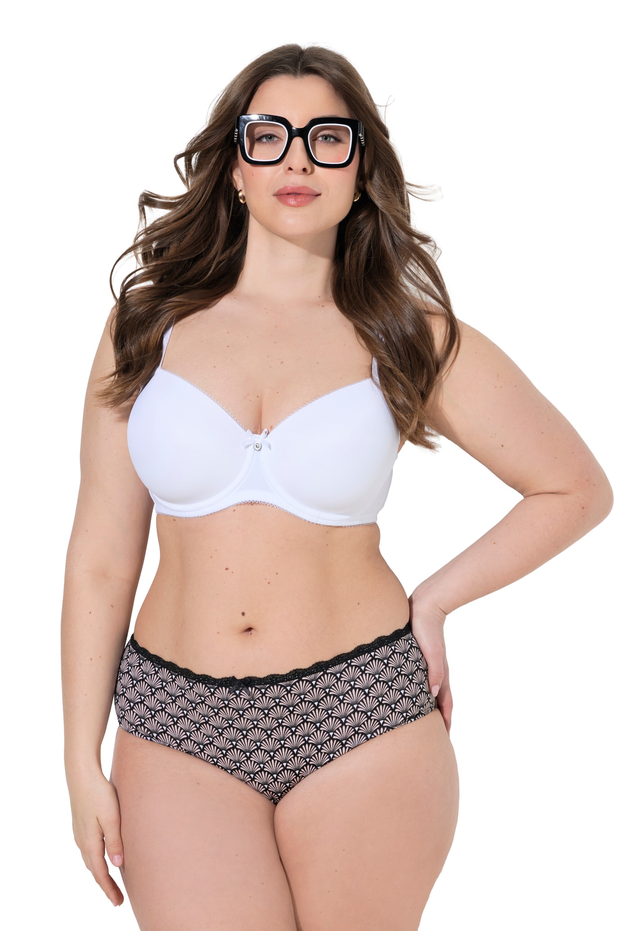 Ulla Popken Slip in Beige: Vorderseite