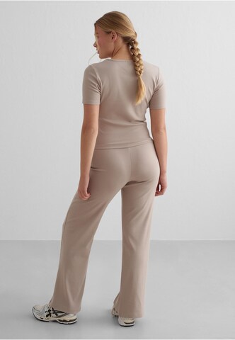 Aim'n Wide Leg Hose in Braun