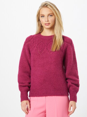 Pull-over Molly BRACKEN en rose : devant