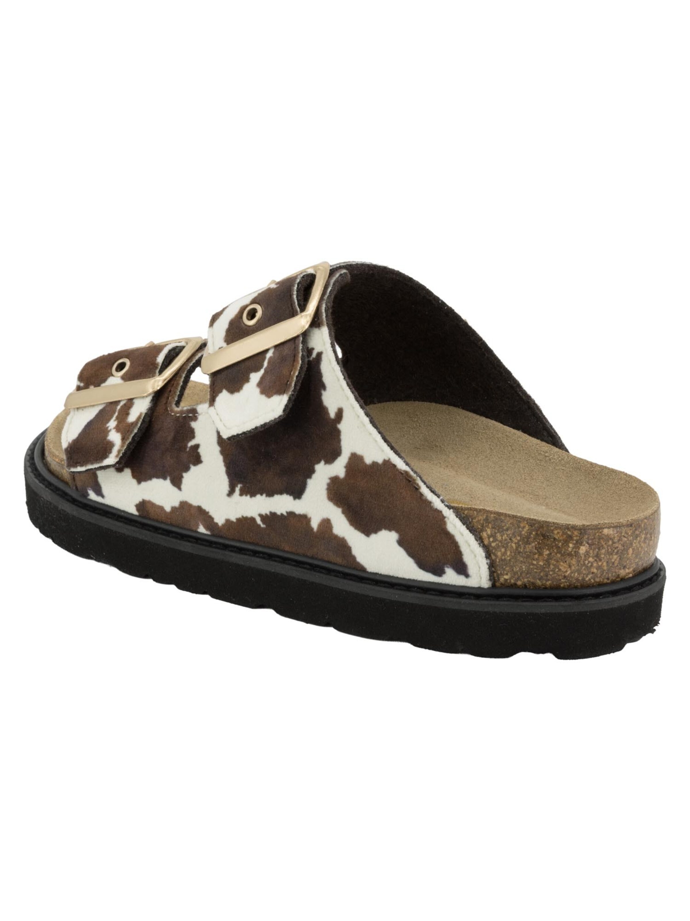 ROHDE Muiltjes 'Tropea' in Bruin