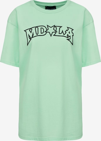 T-Shirt 'MDLA STAR LOGO' Magdeburg Los Angeles en vert : devant