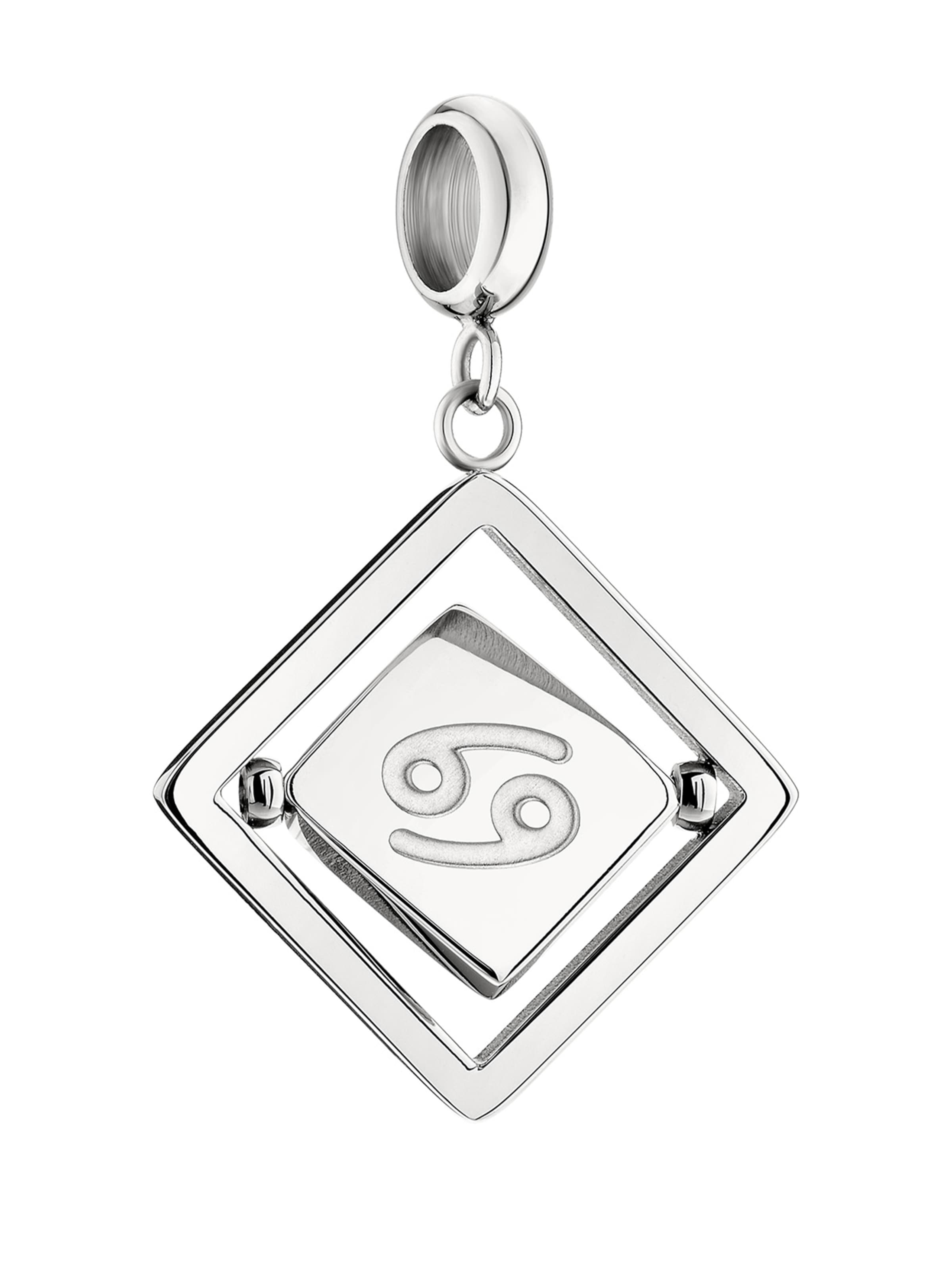 Liebeskind Berlin Pendant 'The Cancer' in Silver: front