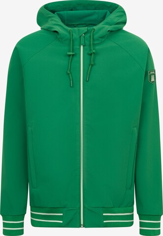 Derbe Performance Jacket 'Helgoby' in Green: front