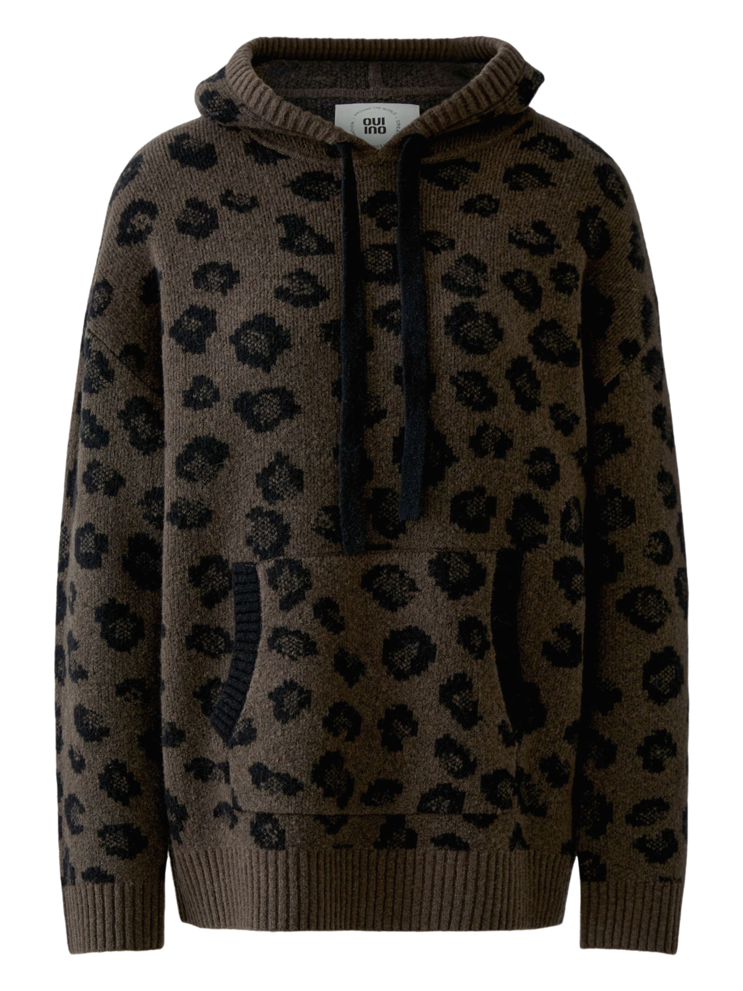 OUI Pullover in Braun: Vorderseite