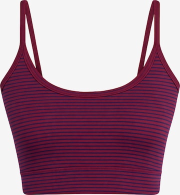 Albero Natur Top in Rot: Vorderseite