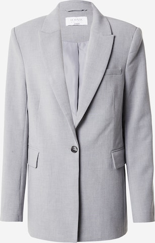 ABOUT YOU x Iconic by Tatiana Kucharova Blazer 'Gianna' in Grey: front