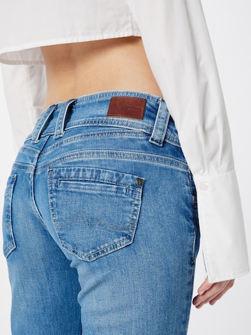 Coupe slim Jean 'Gen' Pepe Jeans en bleu