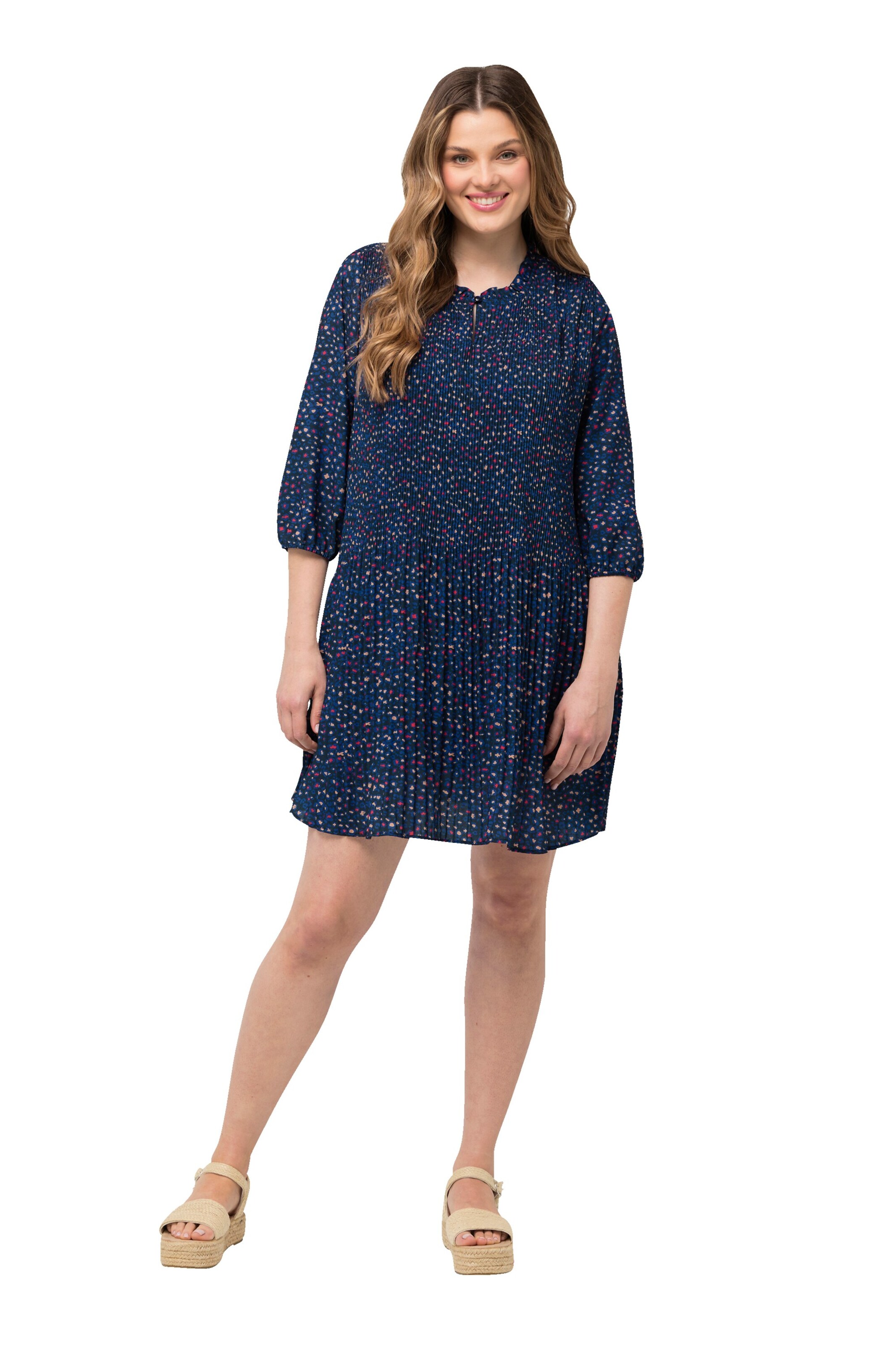 Ulla Popken Dress in Blue: front