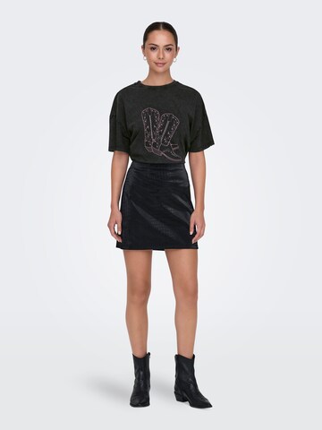 JDY T-shirt 'JDYCarla' i grå