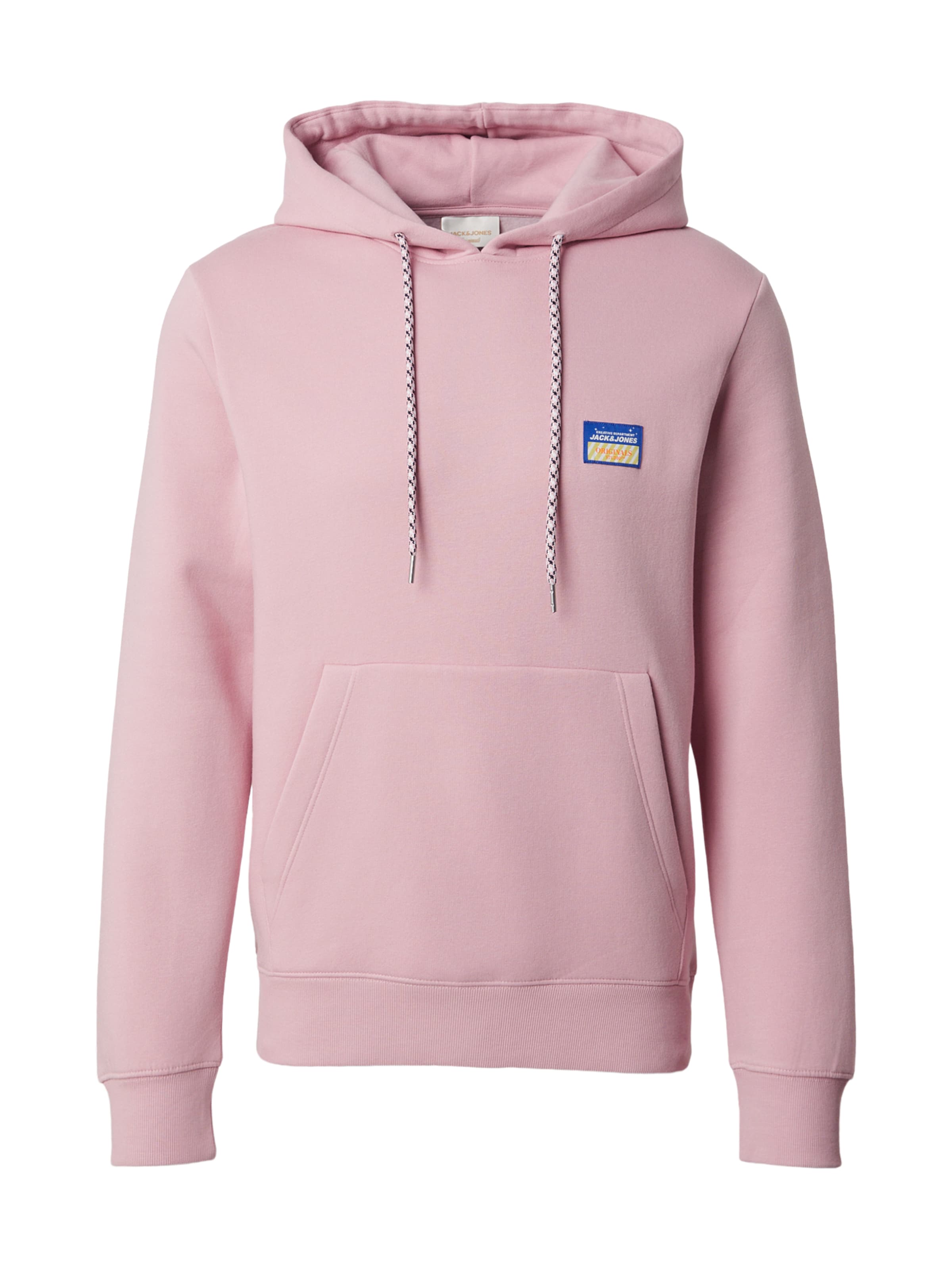 JACK & JONES Sweatshirt 'JORPOCKY' i S i lys pink, Produktvisning