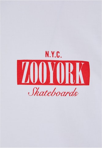 ZOO YORK T-shirt 'Hot Dog' i vit