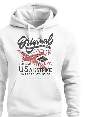 Neverless Sweatshirt 'Airstrike Spitfire' in White
