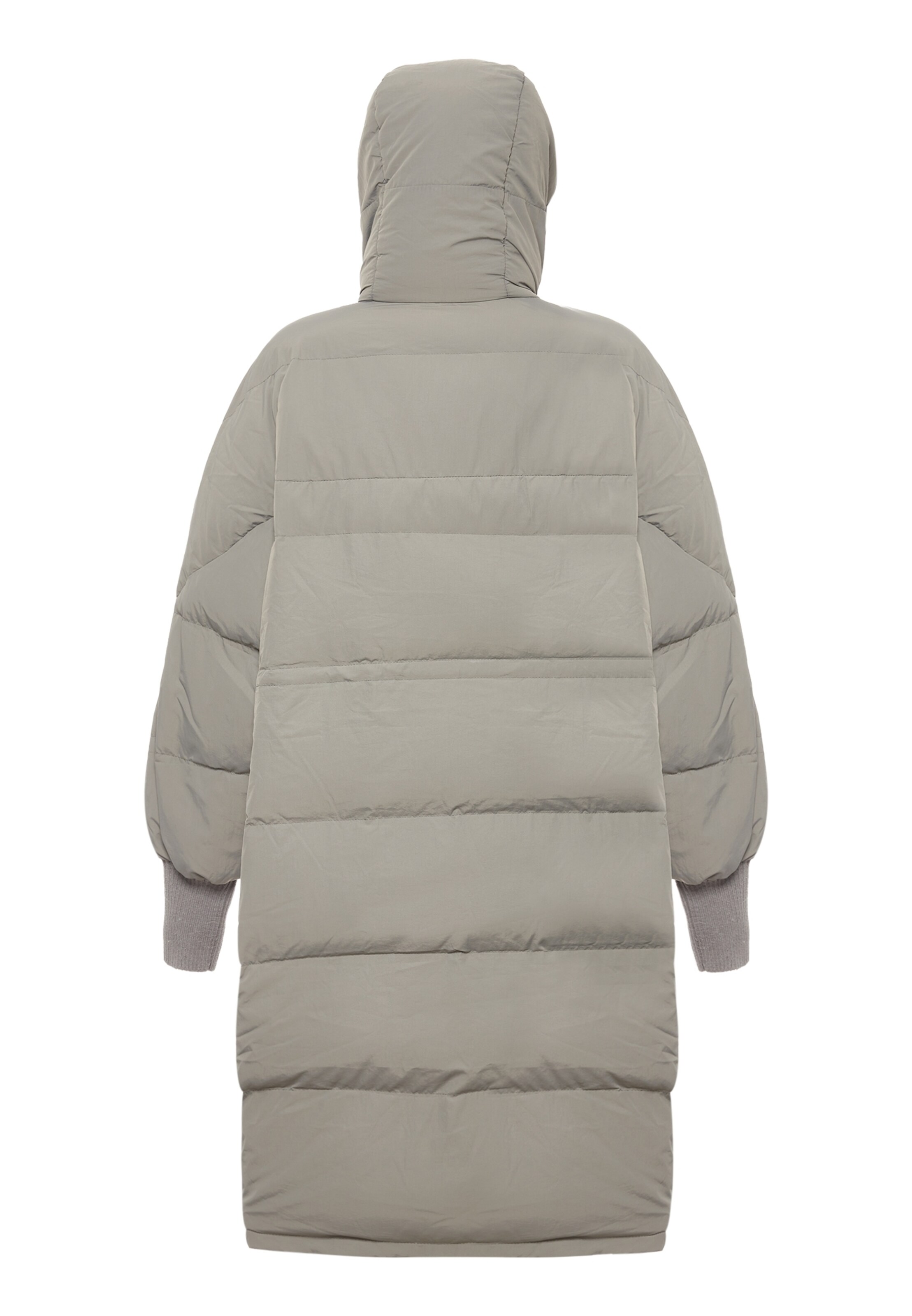 Koosh Mantel in Grau