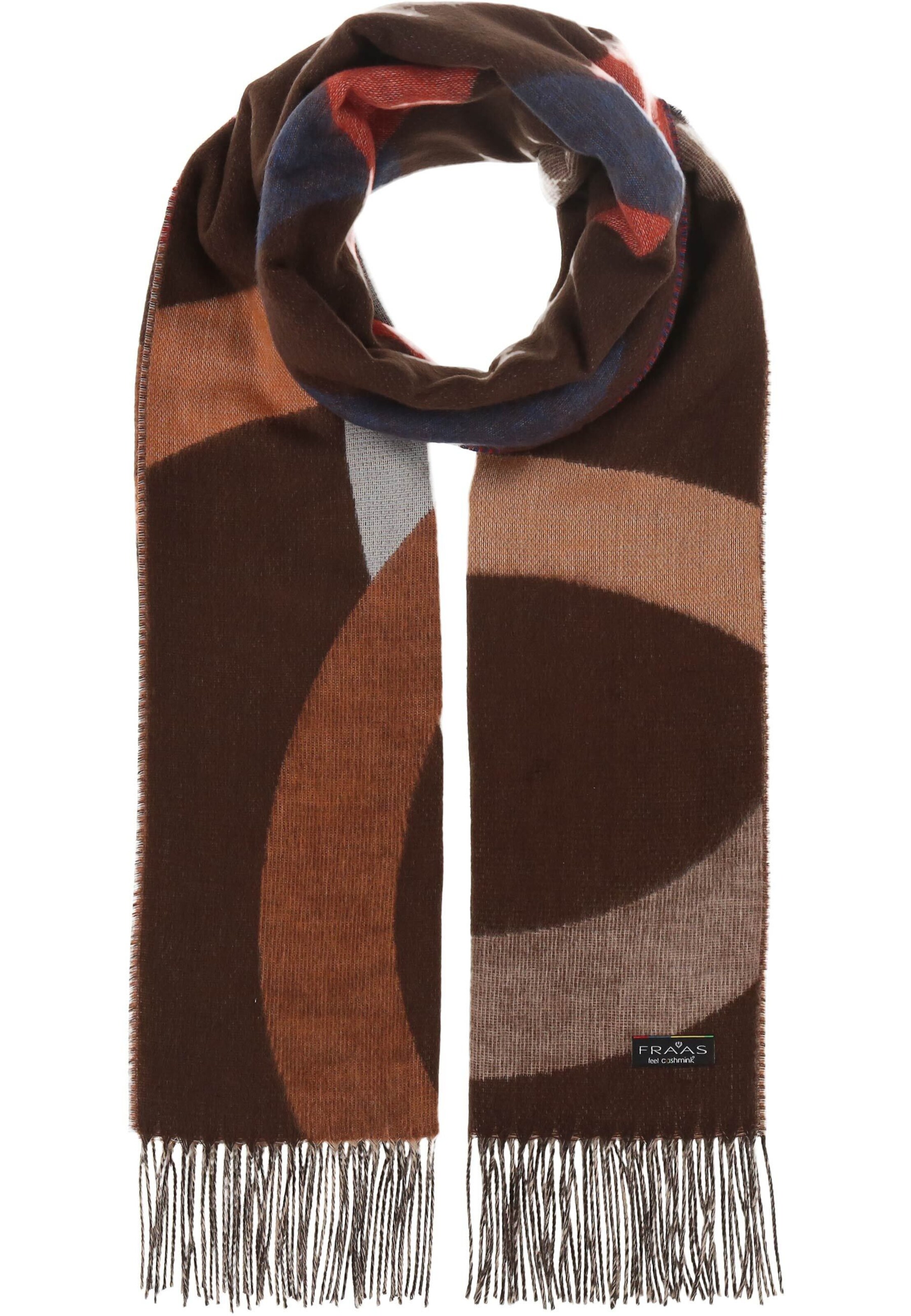 FRAAS Schal in Braun: Vorderseite