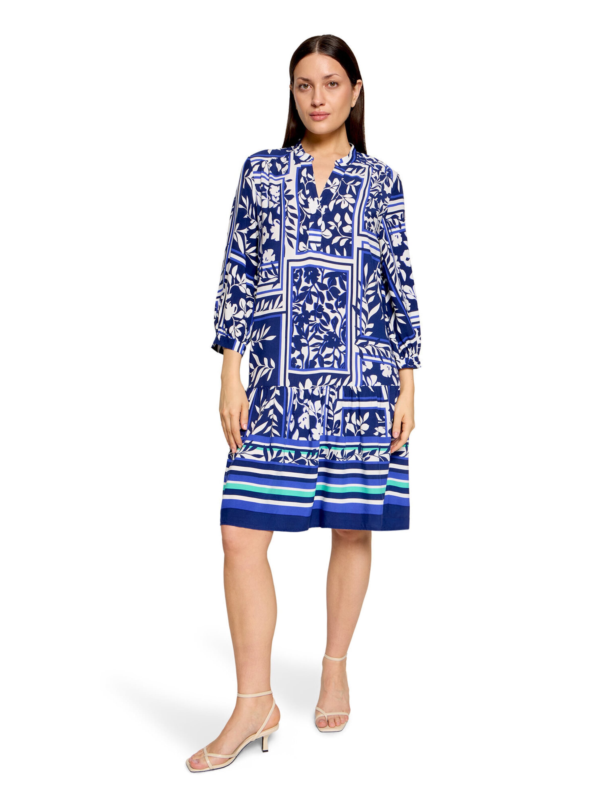 Robe Betty Barclay en bleu : devant