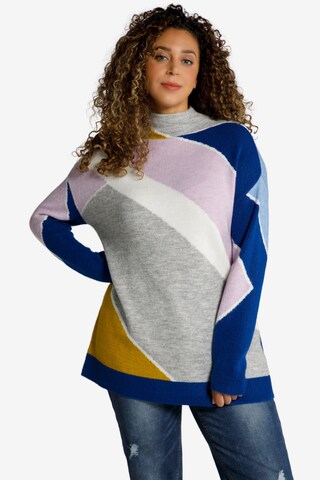 Ulla Popken Sweater in Mixed colors: front